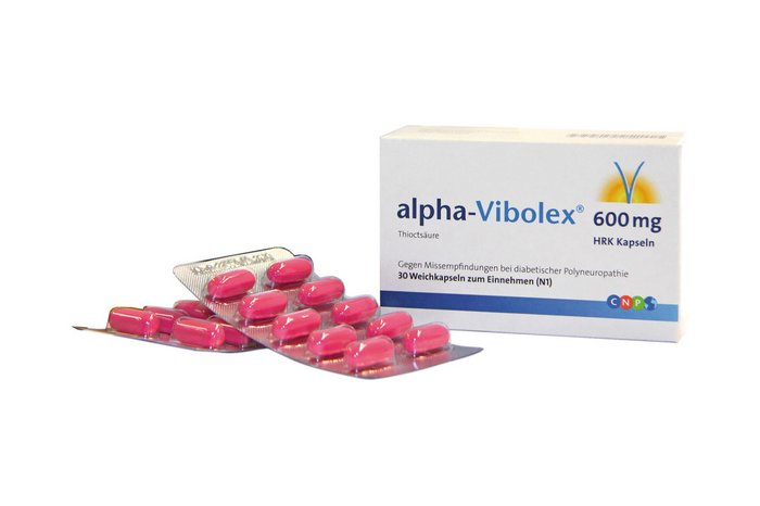 Packshot alpha-Vibolex 600® mg HRK Kapseln Packshot alpha-Vibolex 600® mg HRK Kapseln